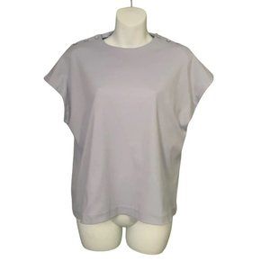 Vintage Purple French Cut Blouse Shirt Top‎ Glenayr Kitten Lanark Sz 16 Lavendar